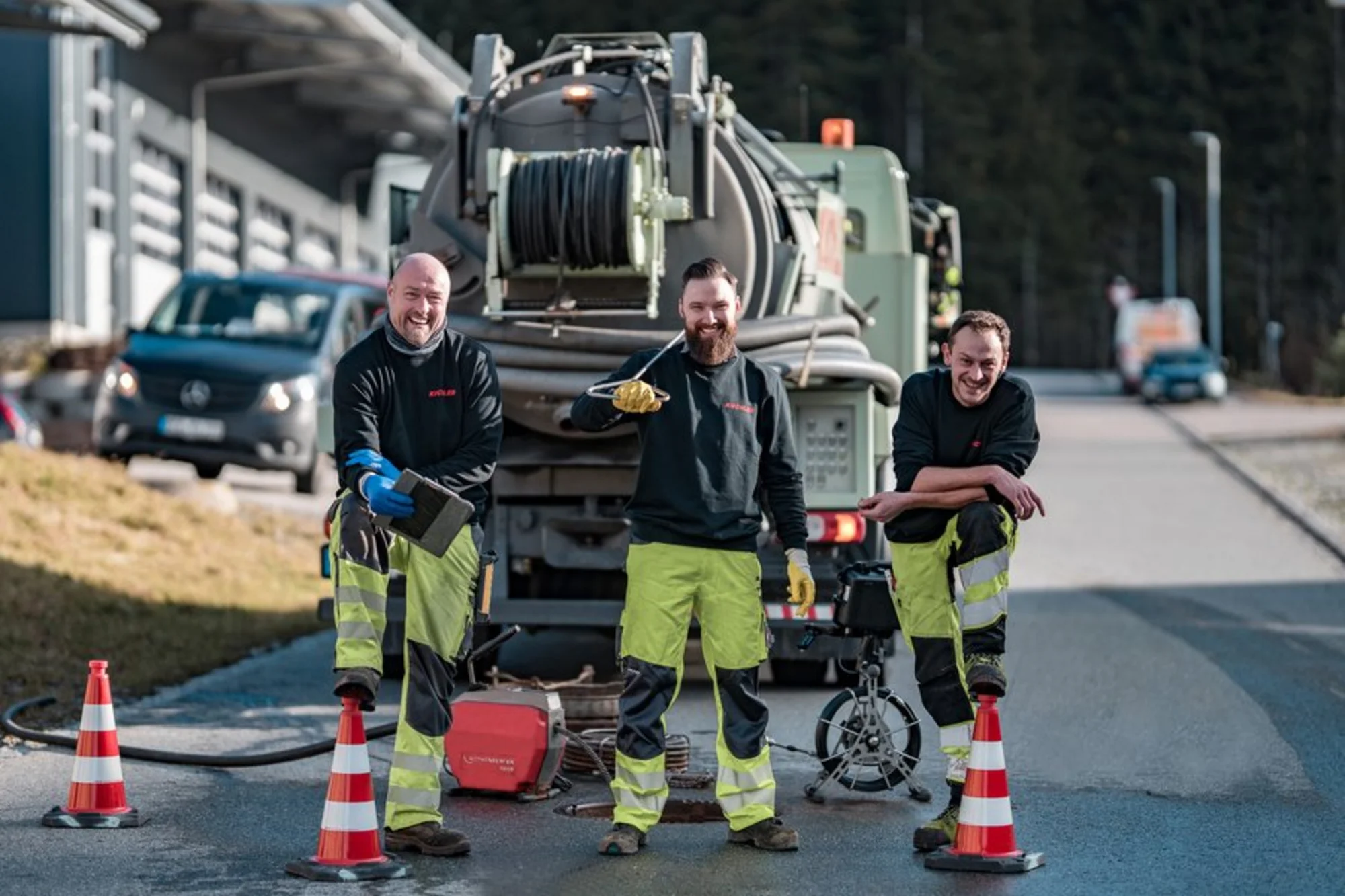 Kanalreinigung für freie Leitungen in Osterhofen